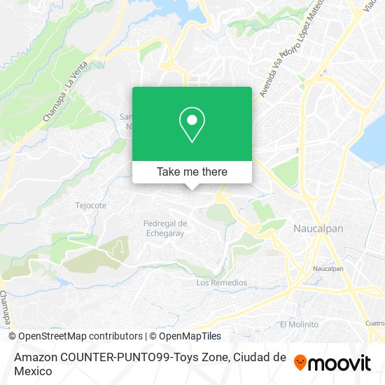 Amazon COUNTER-PUNTO99-Toys Zone map
