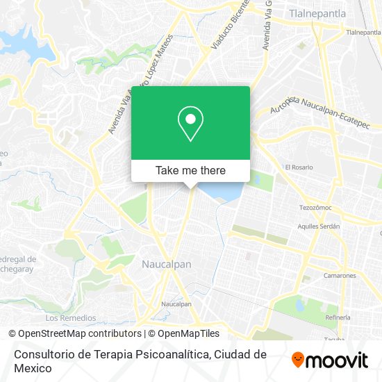 Consultorio de Terapia Psicoanalítica map