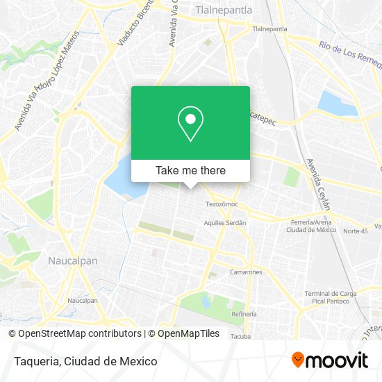 Mapa de Taqueria