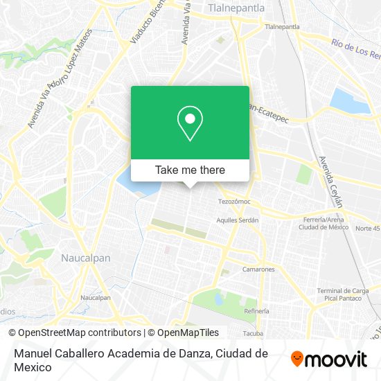 Manuel Caballero Academia de Danza map
