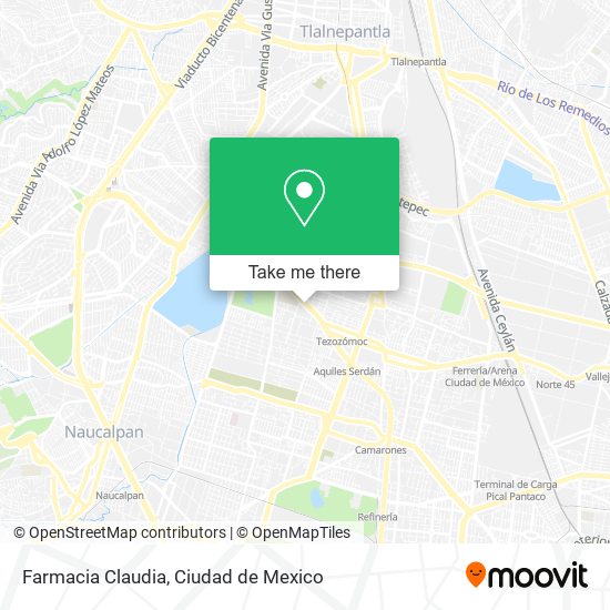 Farmacia Claudia map