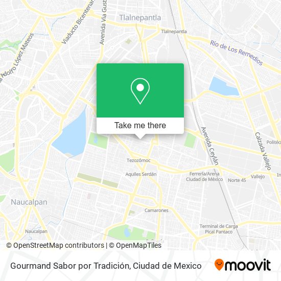 Gourmand Sabor por Tradición map
