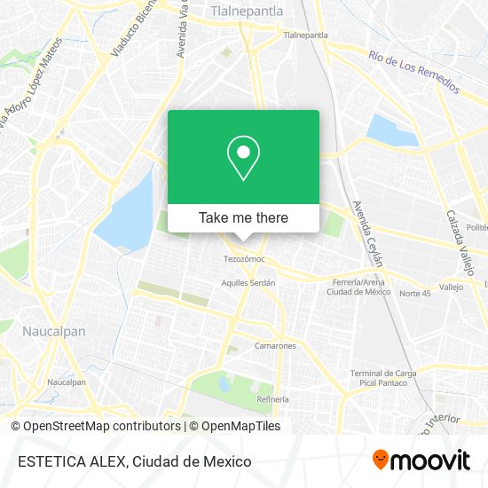 ESTETICA ALEX map