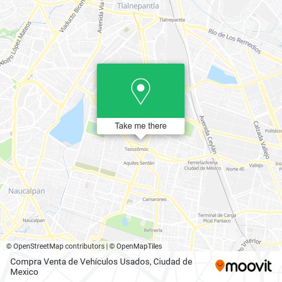 Compra Venta de Vehículos Usados map