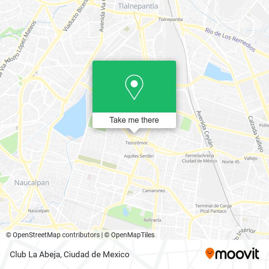 Mapa de Club La Abeja