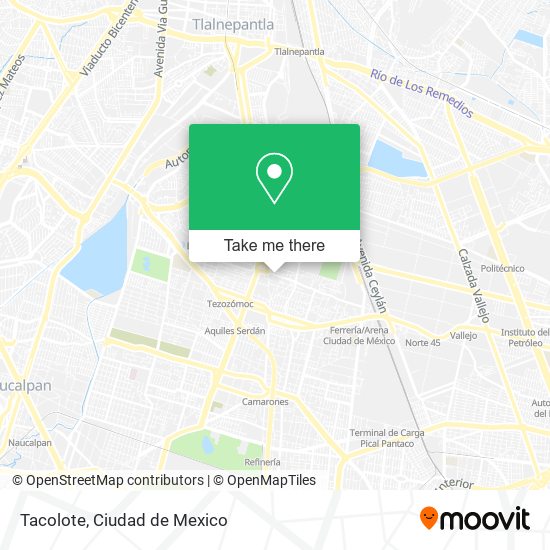 Tacolote map