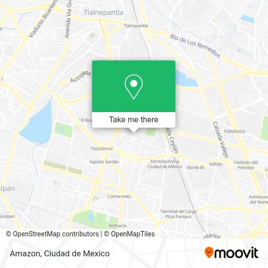 Amazon map