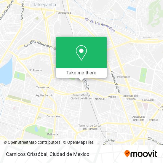 Mapa de Carnicos Cristóbal