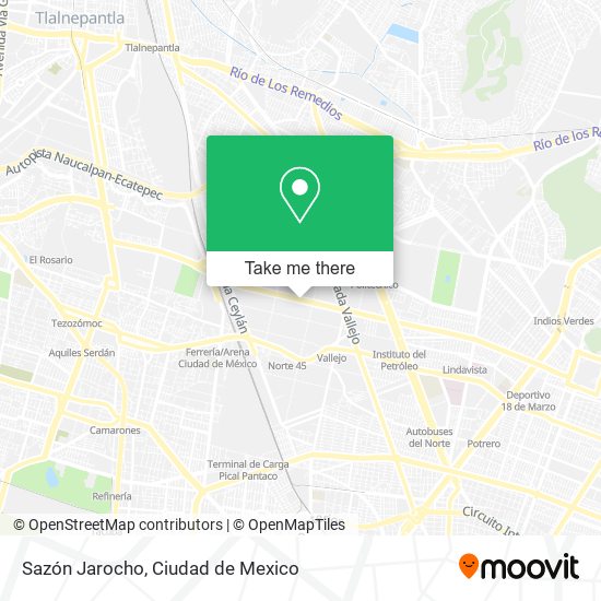 Sazón Jarocho map