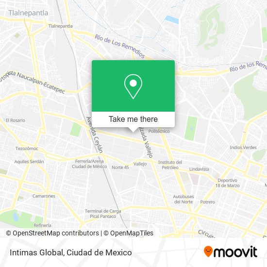 Intimas Global map