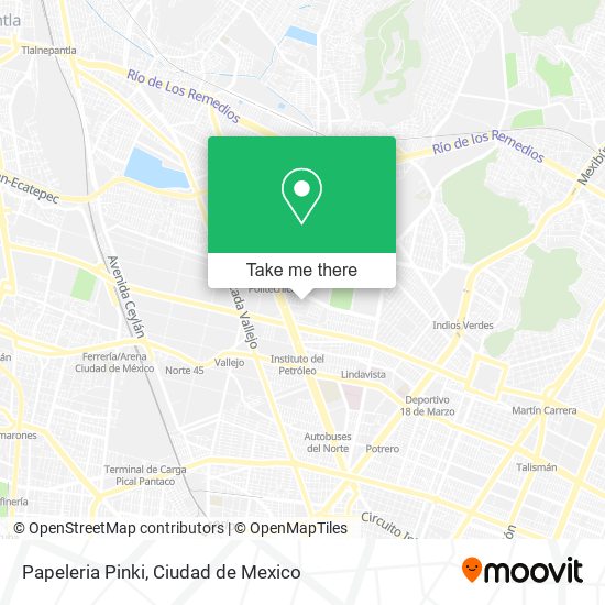 Papeleria Pinki map