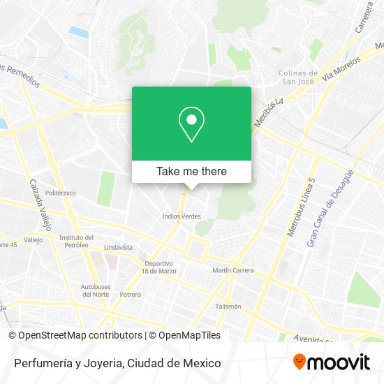 Mapa de Perfumería y Joyeria
