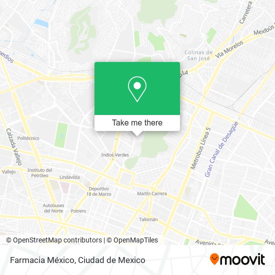 Farmacia México map
