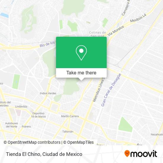 Tienda El Chino map