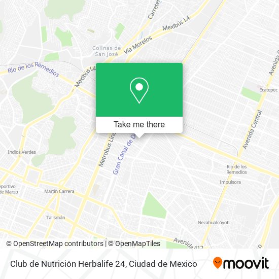 Club de Nutrición Herbalife 24 map