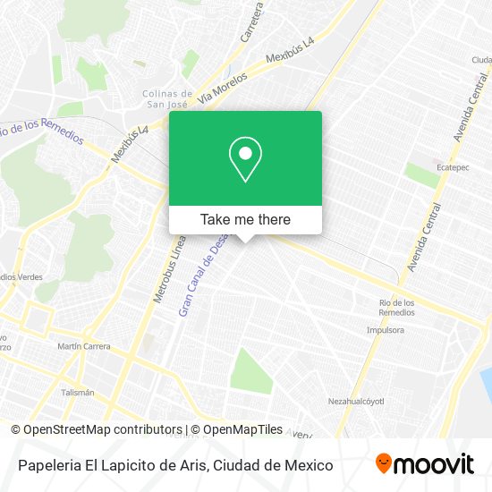 Papeleria El Lapicito de Aris map