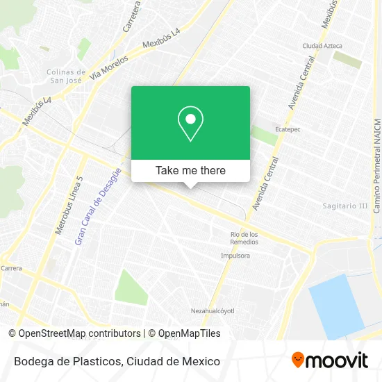 Bodega de Plasticos map