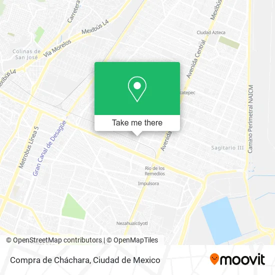 Compra de Cháchara map