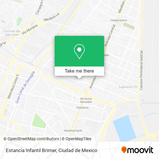 Estancia Infantil Brimer map