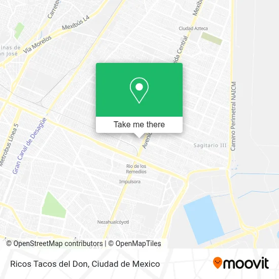 Ricos Tacos del Don map