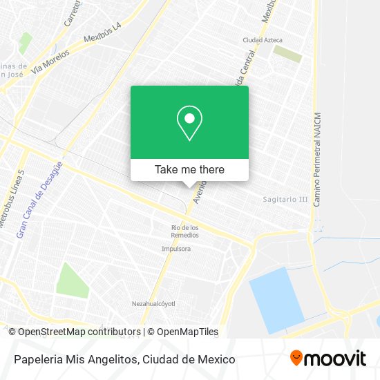 Mapa de Papeleria Mis Angelitos