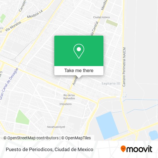 Puesto de Periodicos map