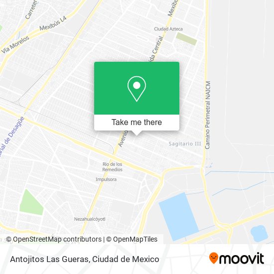 Antojitos Las Gueras map