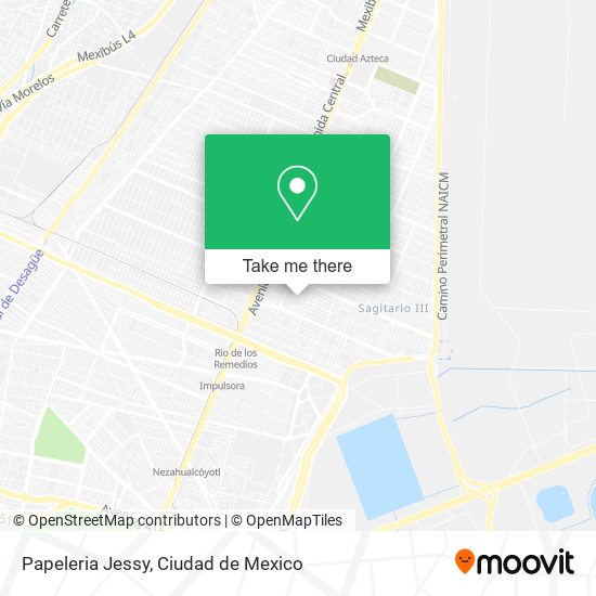 Mapa de Papeleria Jessy