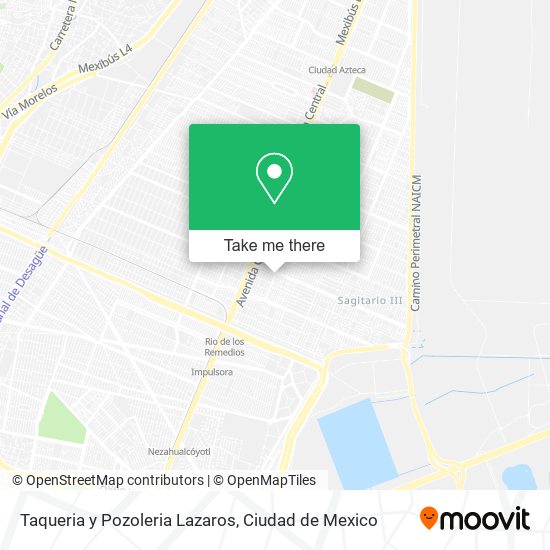 Taqueria y Pozoleria Lazaros map
