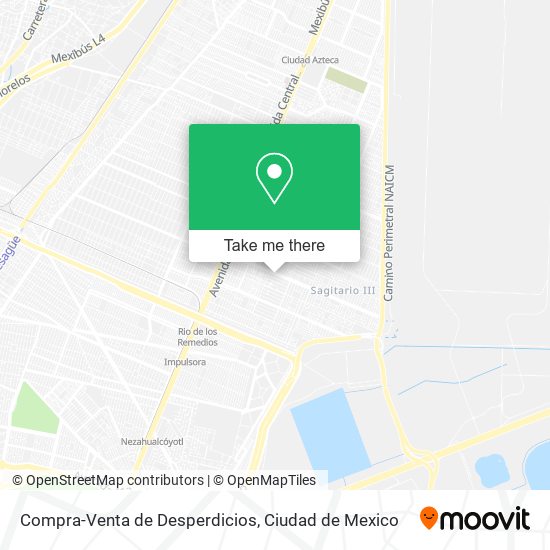 Compra-Venta de Desperdicios map