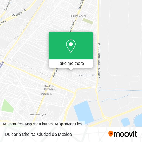 Dulcería Chelita map