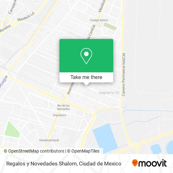 Mapa de Regalos y Novedades Shalom