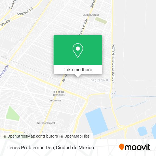 Mapa de Tienes Problemas Deñ