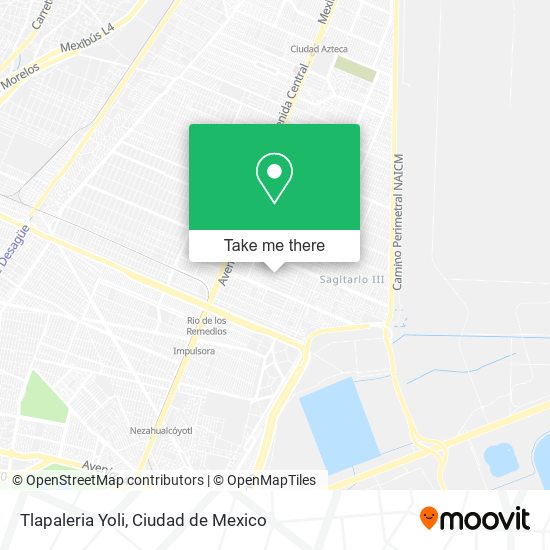 Tlapaleria Yoli map