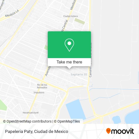 Mapa de Papeleria Paty