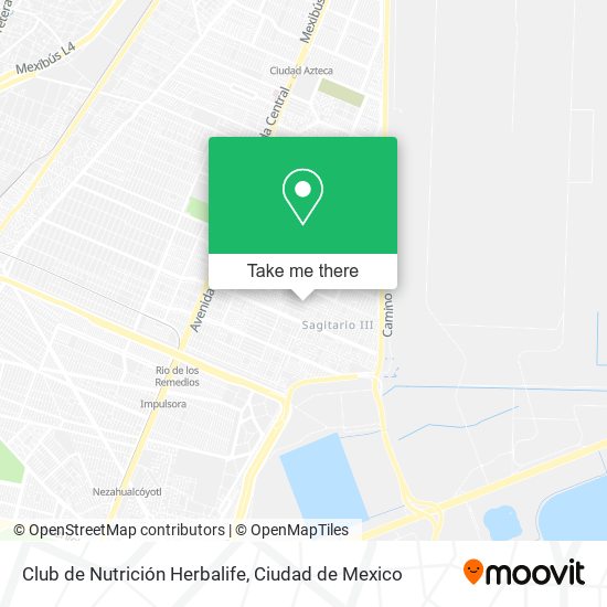 Club de Nutrición Herbalife map