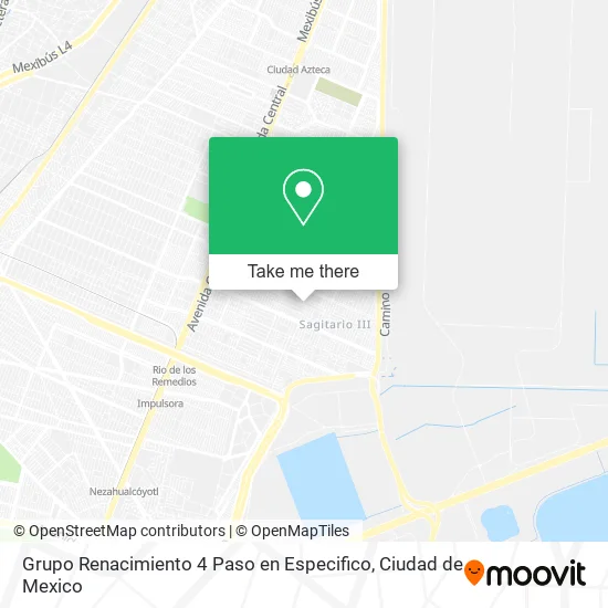 Mapa de Grupo Renacimiento 4 Paso en Especifico