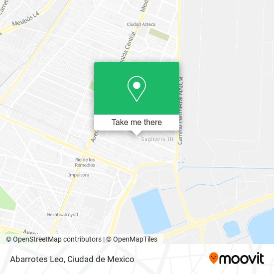 Abarrotes Leo map