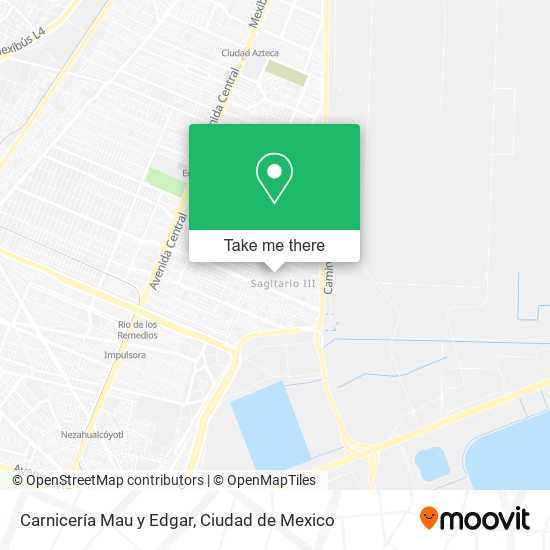Carnicería Mau y Edgar map