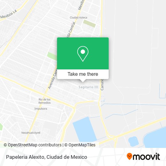 Papeleria Alexito map