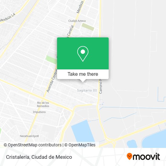 Cristalería map