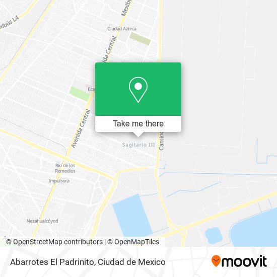 Abarrotes El Padrinito map