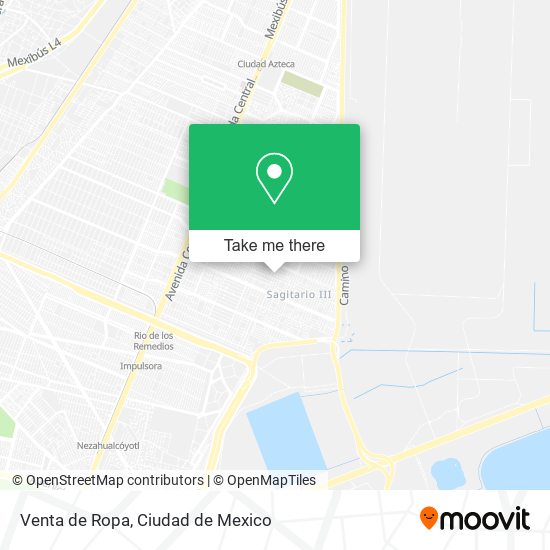 Mapa de Venta de Ropa