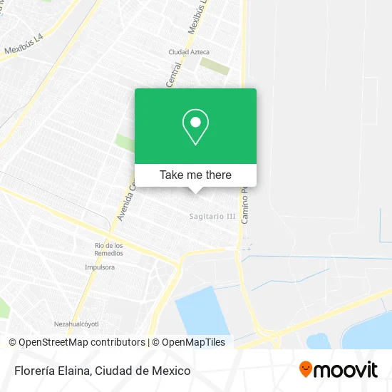 Florería Elaina map