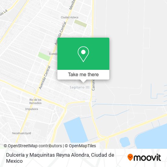 Dulcería y Maquinitas Reyna Alondra map