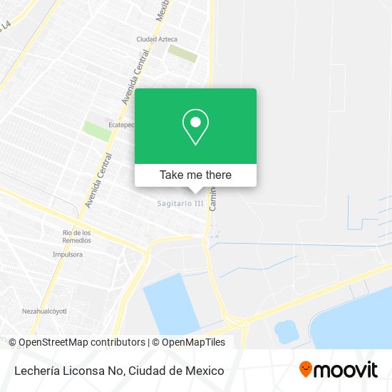 Mapa de Lechería Liconsa No