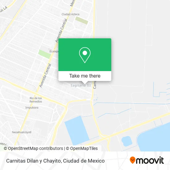 Carnitas Dilan y Chayito map