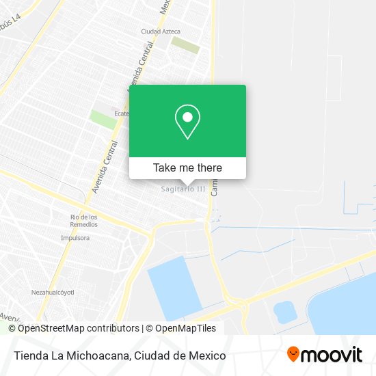 Tienda La Michoacana map