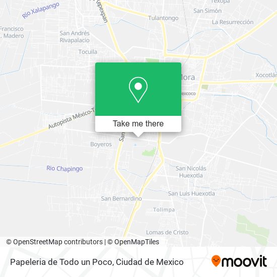 Papeleria de Todo un Poco map