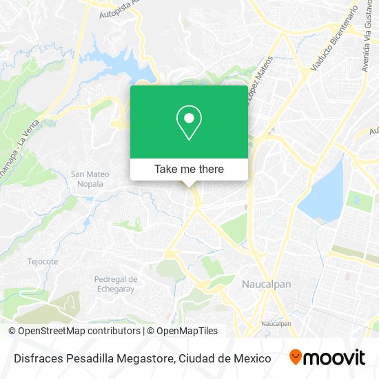 Disfraces Pesadilla Megastore map